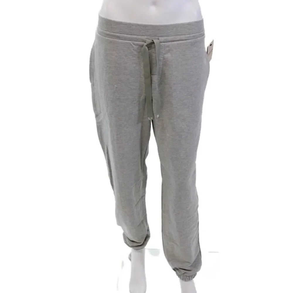 Calvin Klein Sleepwear Womens Pajama Sweat Pants Gray Cotton Size Small